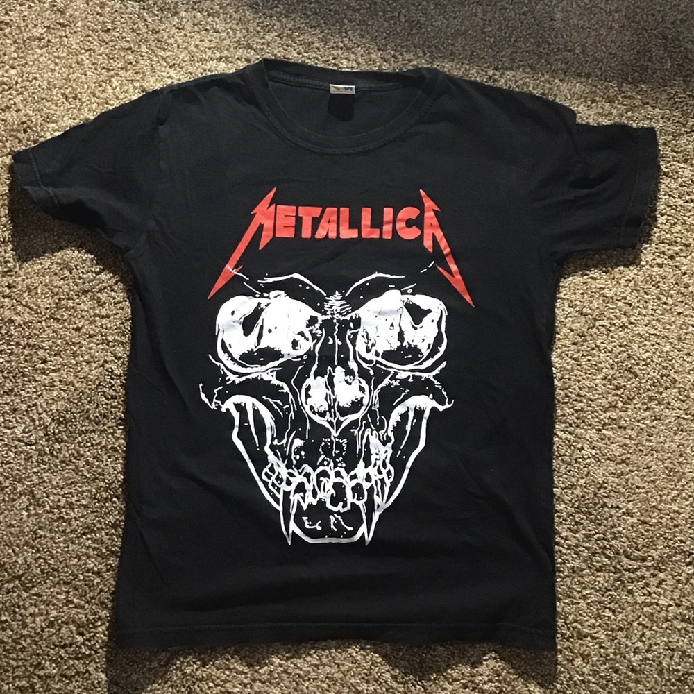 Metallica Black Graphic T-Shirt